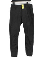 Firetrap Women's Trousers W 32 in Black Cotton
