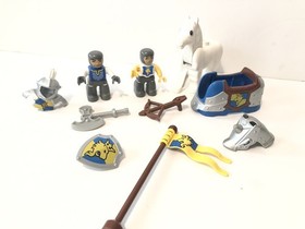 Lego Duplo; Knight And Squire 4775 - 💯% Complete Castle Sword Horse Armour