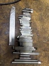 Lot Of 25 Hss/hss Co Lathe Cutting Tools And Blanks Mo Max + Others