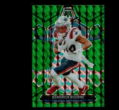 2024 Panini Mosaic - Kendrick Bourne #150 Green Mosaic Prizm
