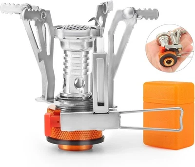 OYMLANX Portable Camping Stove Backpacking Stove, Lightweight Mini Gas for...