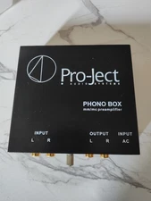 Pro-Ject Audio Systems Phono Box MM/MC  Pre-Amplifier No Power Cord