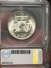 1956 Benjamin 50 Cent MS 64 Full Bell Lines