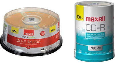 Premium Quality Noise Free Cds - 30 Pack + 100 Pack