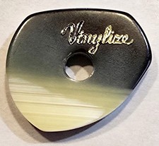 Vinylize 45 RPM Record Adapter Metal Silver Spindle Insert Rare Turntab Lot 45