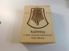 Boxed 1966 Hugh Tracey African Kalimba Instrument with Paperwork