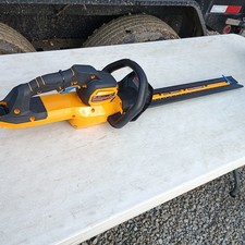 DEWALT 20V Cordless Hedge Trimmer 24 in Dual-Action Blades Yellow/Black