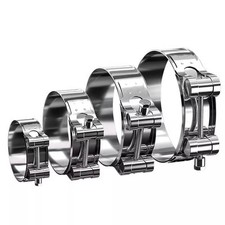 Reliable Hose Clamp for Water Pipes and Fuel Lines 304 Stainless Steel Material