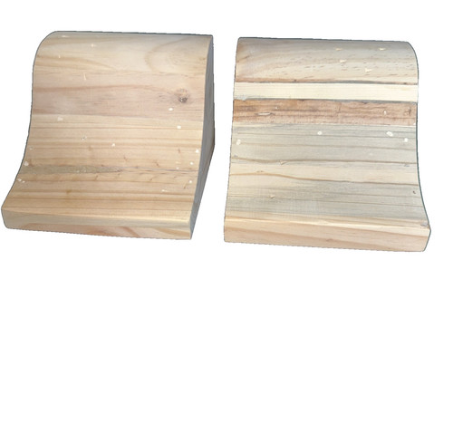 wooden corbels pair unfinished