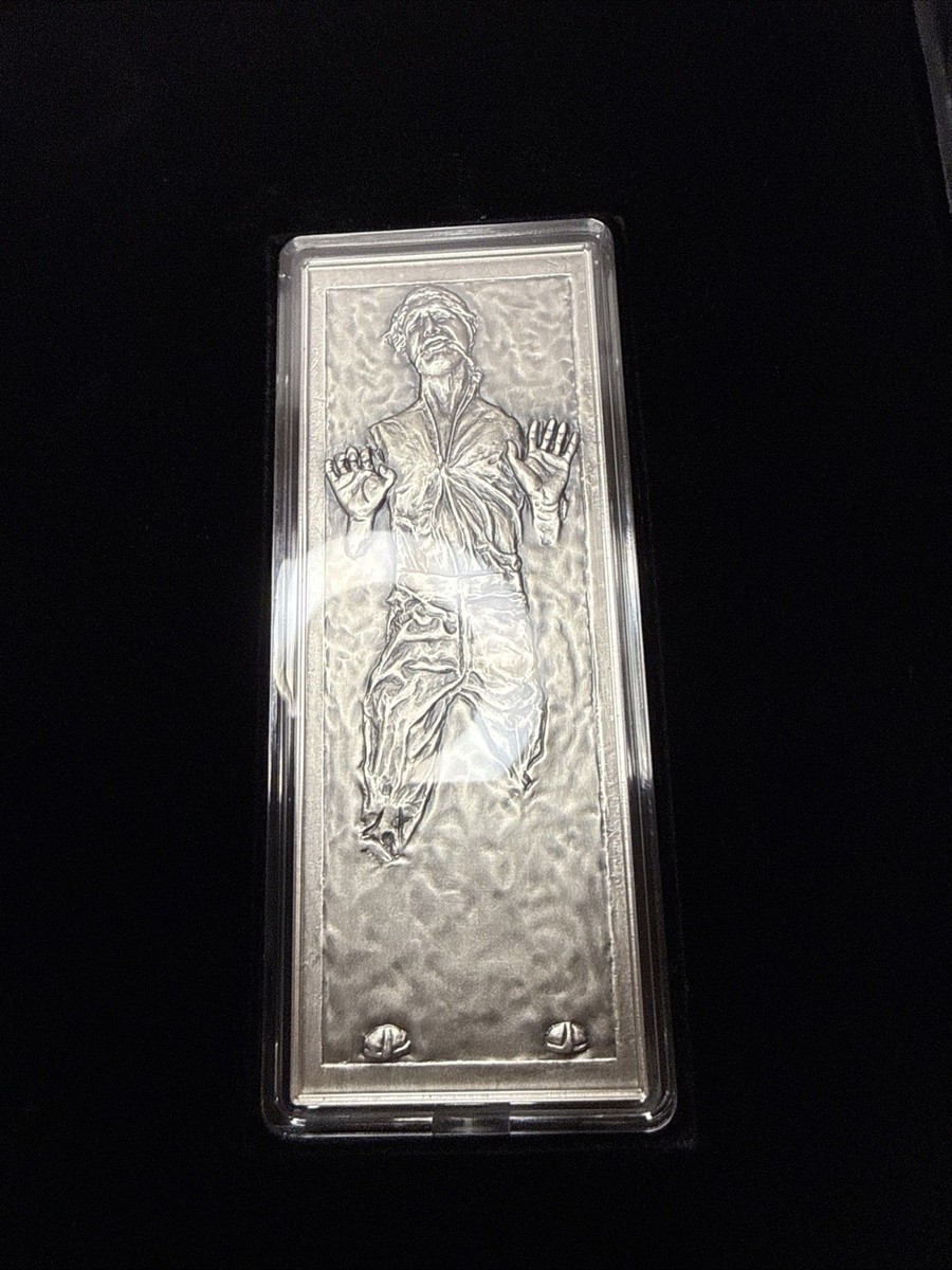 2022 Niue 10oz 999 Silver $20 Star Wars Han Solo Carbonite Coin | eBay