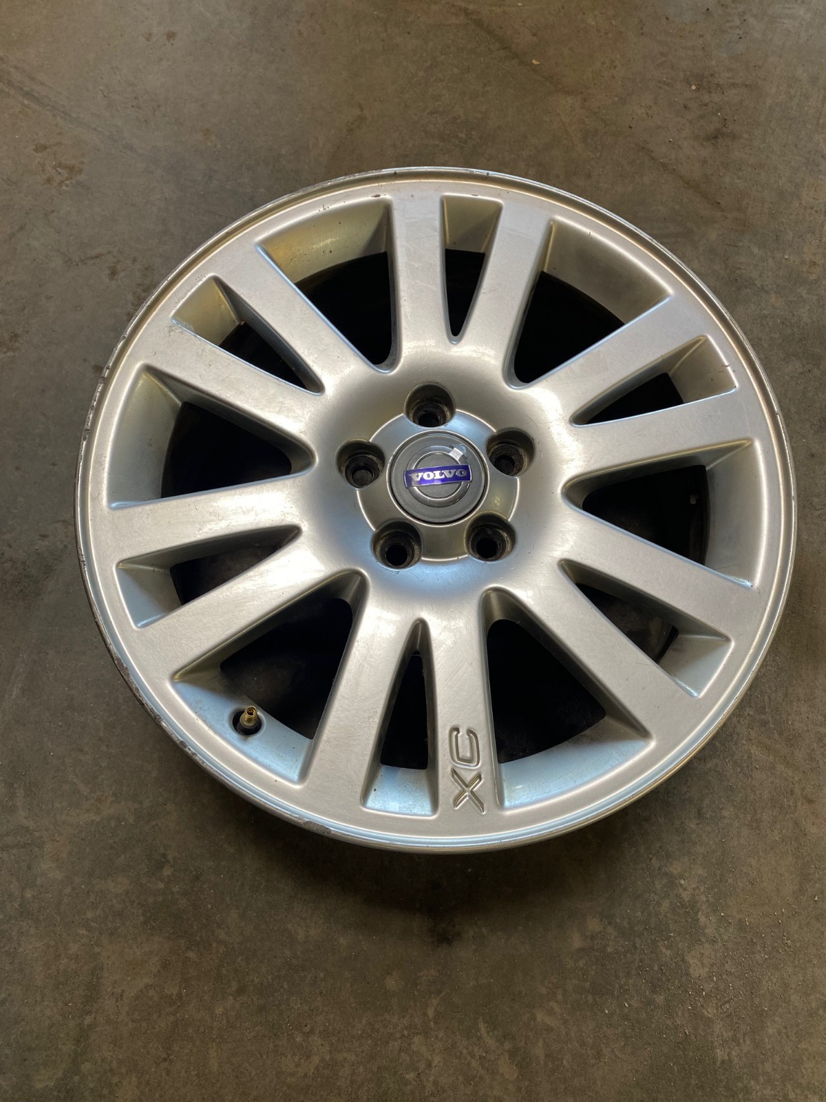 2008 Volvo XC90 17x7 Rim 17" Aluminum Wheel 12 Spoke 06/09