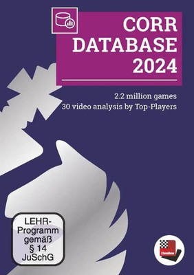 CORR Database 2024,DVD-ROM | 2,2 Mio Fernschachpartien | ChessBase GmbH | 2024