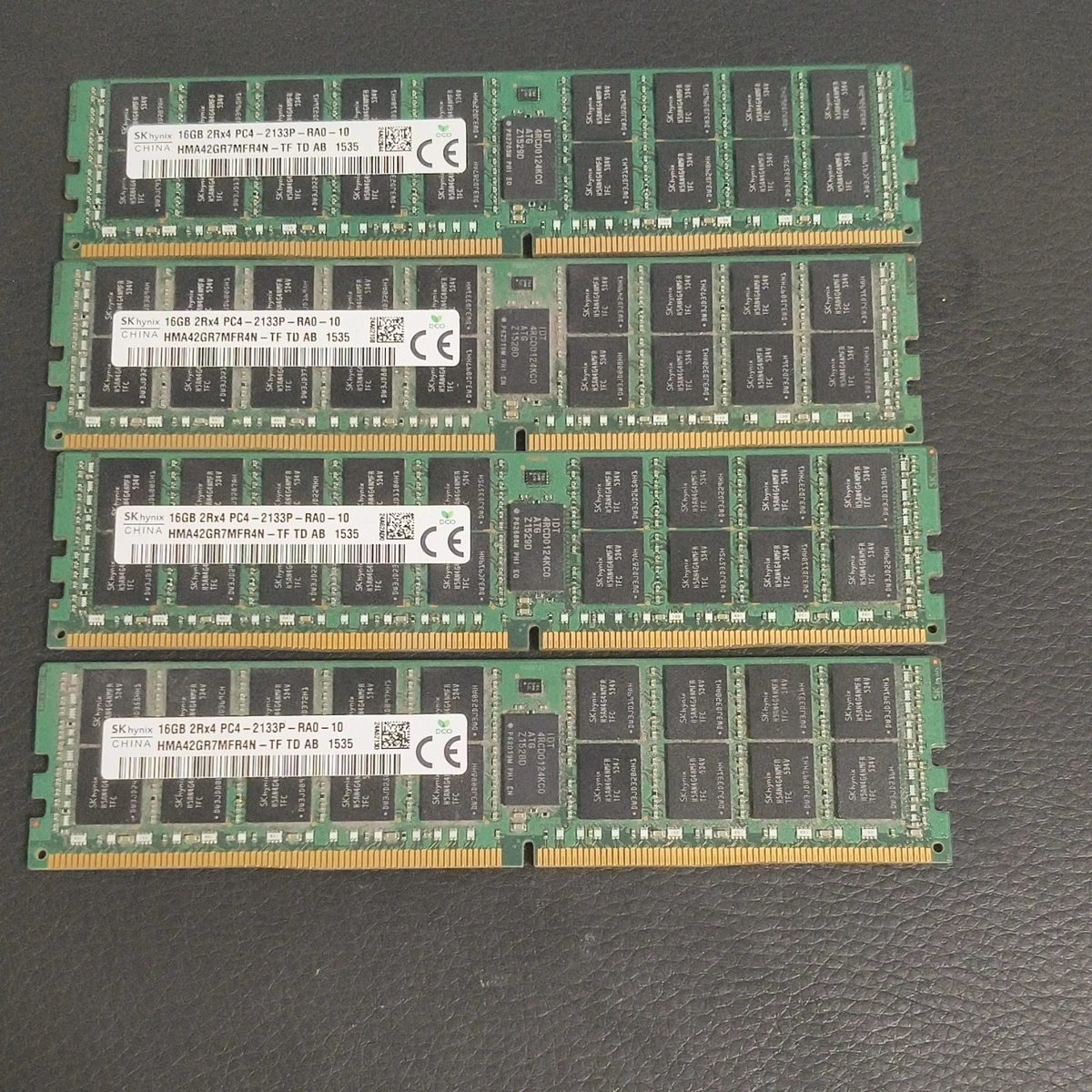 16 GB Capacity per Module DDR4 SDRAM Memory (RAM) 4 Modules for