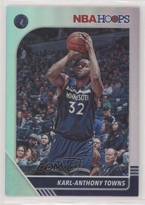 2019-20 Panini NBA Hoops Silver /199 Karl-Anthony Towns #111 02v3