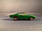 Vintage 1968 Hot Wheels Redline US Custom Barracuda Green Spectraflame