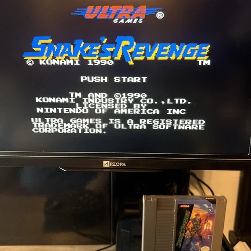 Snake's Revenge (Nintendo Entertainment System, 1990)