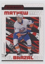 2023-24 Upper Deck Credentials Red /349 Mathew Barzal #58 7l6