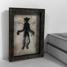 Resin Ghost Specimen Photo Frame Hanging Decor Skeleton Fairy Witchy Home