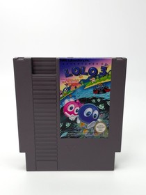 Adventures Of Lolo 3 Nintendo NES SCN