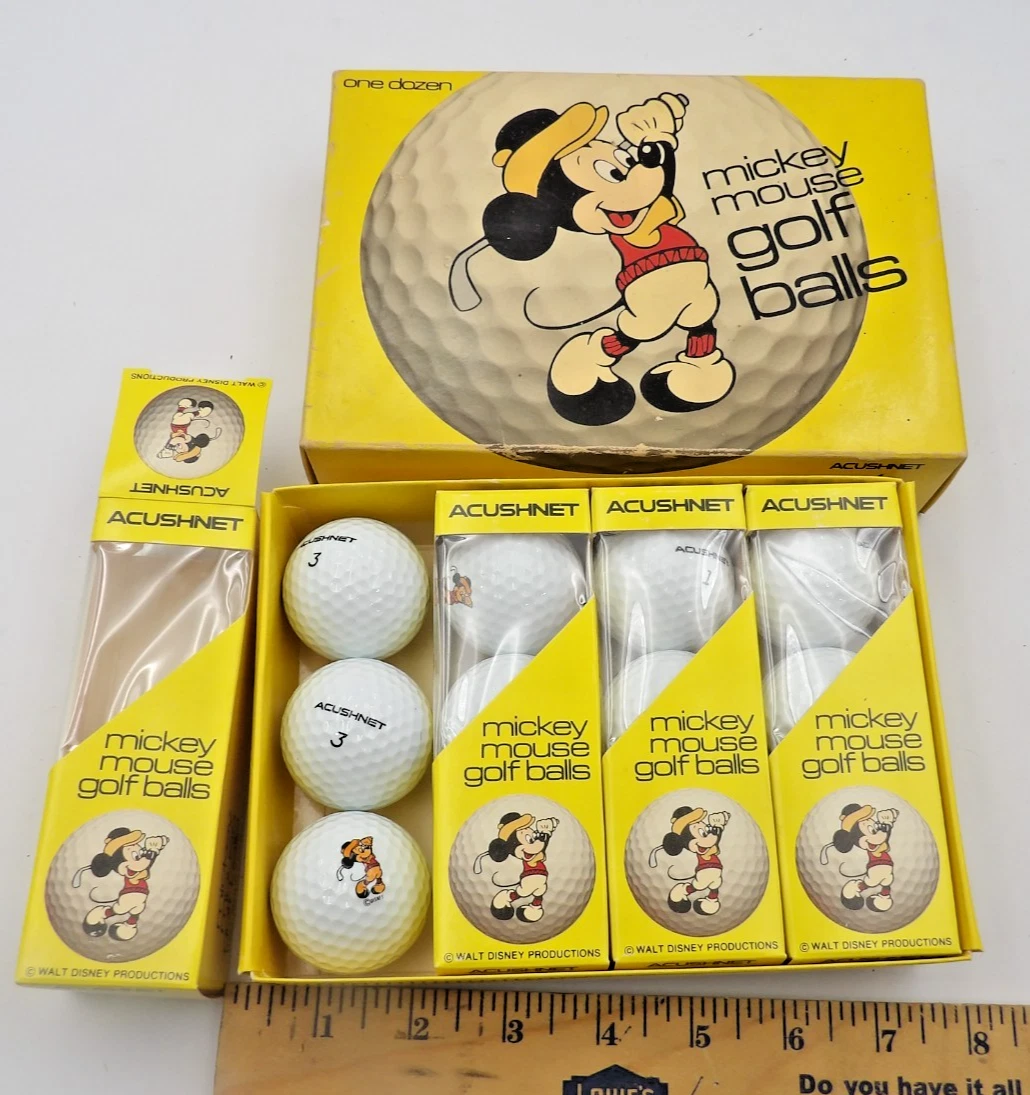 Mickey Mouse Golf Balls Indiana Golf Balls for sale | eBay