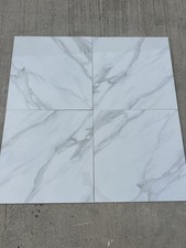 Floor Wall Tiles Porcelain Marble Effect Look Gloss 600x600 60cm X 60cm Job Lot