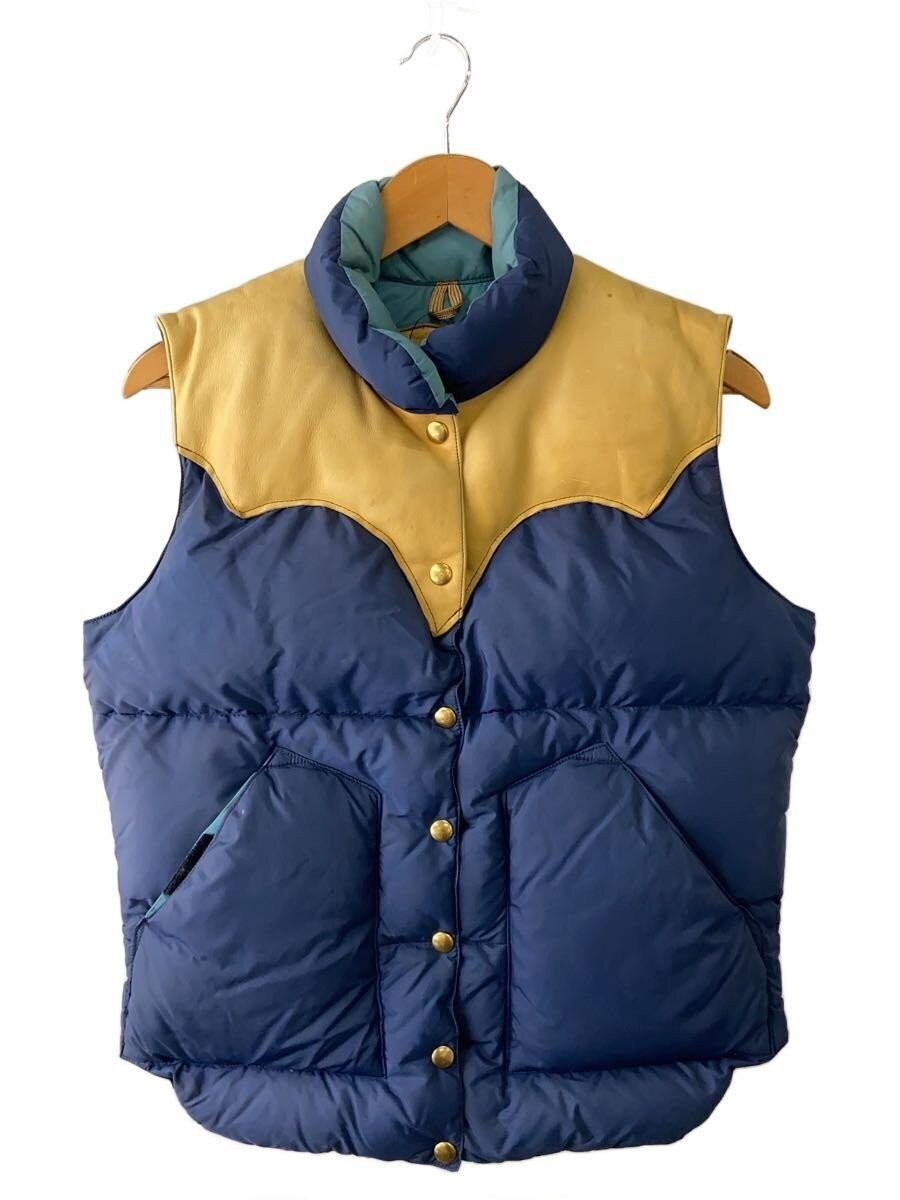 Rocky Mountain Featherbed Puffer Vest Nylon NVY Model 450-452-01 Used