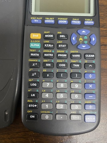Texas Instruments TI-83 Plus Graphing Calculator w/Cover. Tested FREE SHIPPING - Picture 4 of 5