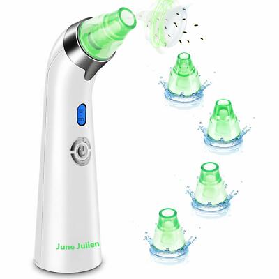 Blackhead Remover Vacuum - June Julien Facial Pore Cleanser, Green OPENBOX