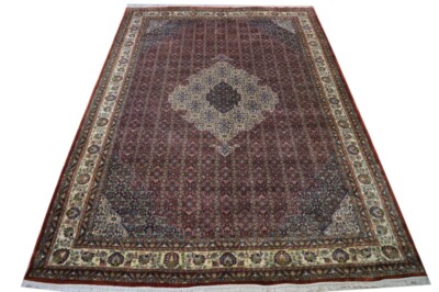 Bidjar 355x245 Bijar Rug Carpet Tapis Herati Mahi handgeknüpft Orientteppich