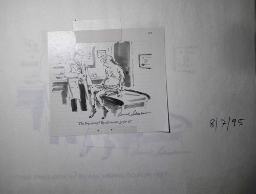 Caricature originale Bernard Schoenbaum pour The New Yorker, 1995 - Photo 2 sur 4