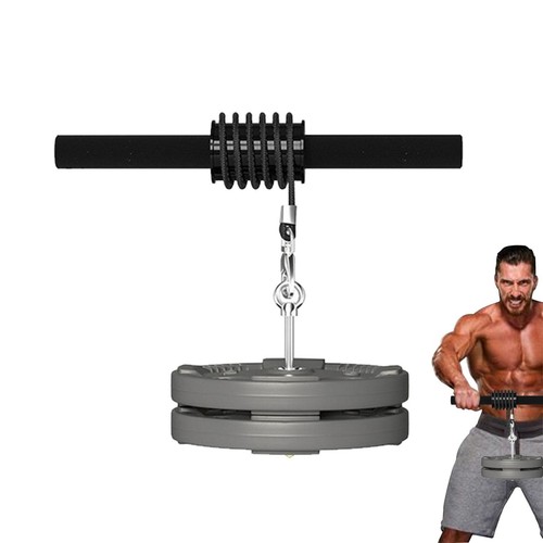 Arm Workout Bar Hand Grip Strengthener Forearm Workout Kit with Sponge - Picture 9 of 14