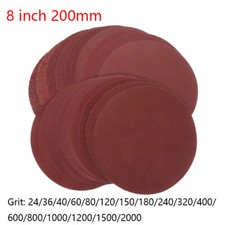 200mm Sanding Discs Pads Sandpaper 8 inch Orb...