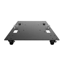 Global Truss Steel Base Plate with Casters Wheels 24 x 30 [Base Plate 24X30WC]