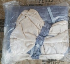 Baby Doll Bedding Crocodile Round Crib Curtain Set Silver 12 Piece Textured 150