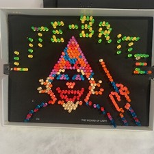 vtg Lite Brite Works hundreds of pegs  