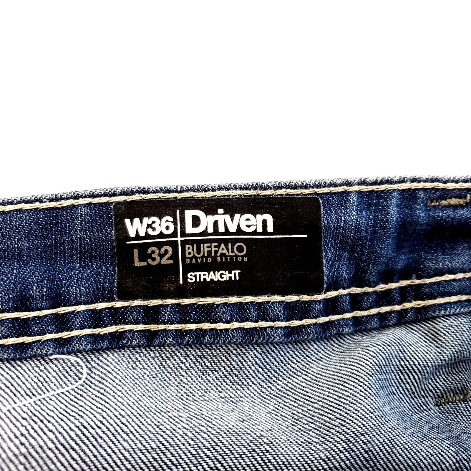 Buffalo David Bitton Driven Straight Whiskers Blu… - image 7