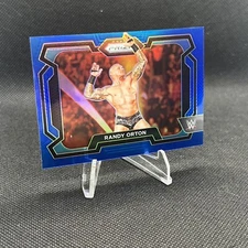 2024 Panini Prizm WWE Blue Prizm /199 Randy Orton #17