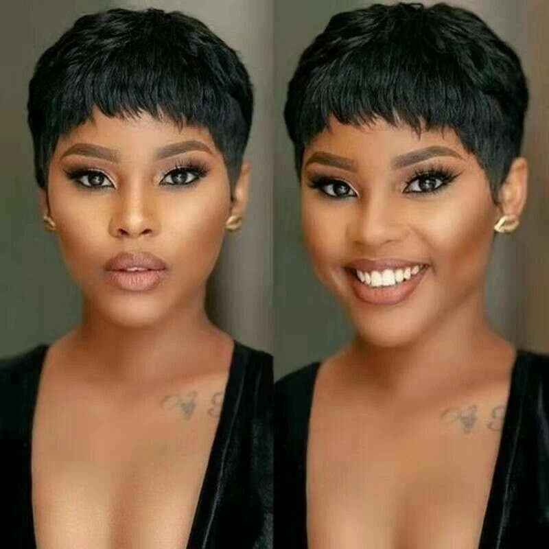 Fashion Nature Short Hair Shoulder Length Short Straight Hair | Jumia  Nigeria