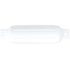 Polyform G Series Twin Eye Fender 4.5" x 15.5" for 10ft to 20ft Boats - White