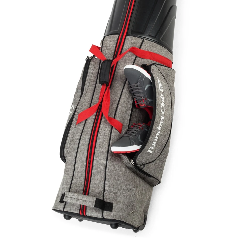 Bolsa de viaje Founders Club Golf Club cubierta de viaje equipaje con tapa rígida ABS Foto 3 de 4