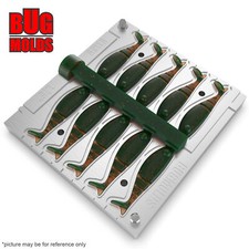 Bait DIY Fishing Mold Soft Plastic Baits Lure Plastisol Bass ShadFryz