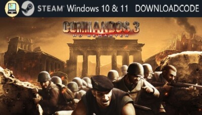NEU PC Computer Spiel Commandos 3 HD Remaster für Windows 10 11 STEAM Download