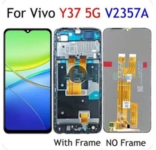 For Vivo Y37 5G V2357A V2357EA LCD Display Touch Screen Digitizer Assembly Frame