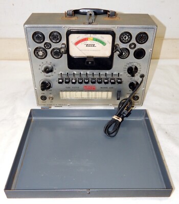 EICO 625 Complete Tube Tester Manual With 1978 Tube Test Data - Foto 13