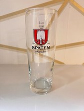 AUTHENTIC Spaten 0.4 Liter Spade Munchen Munich Germany  Beer Mug Glass