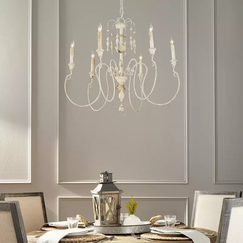 Elegant clearance farmhouse chandelier