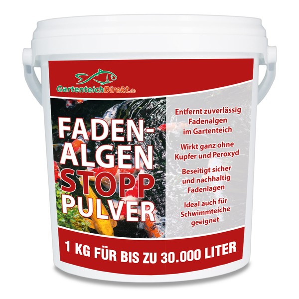 Fadenalgen Algenvernichter Gartenteich Fadenalgenvernichter Pulver 1 Kg-image