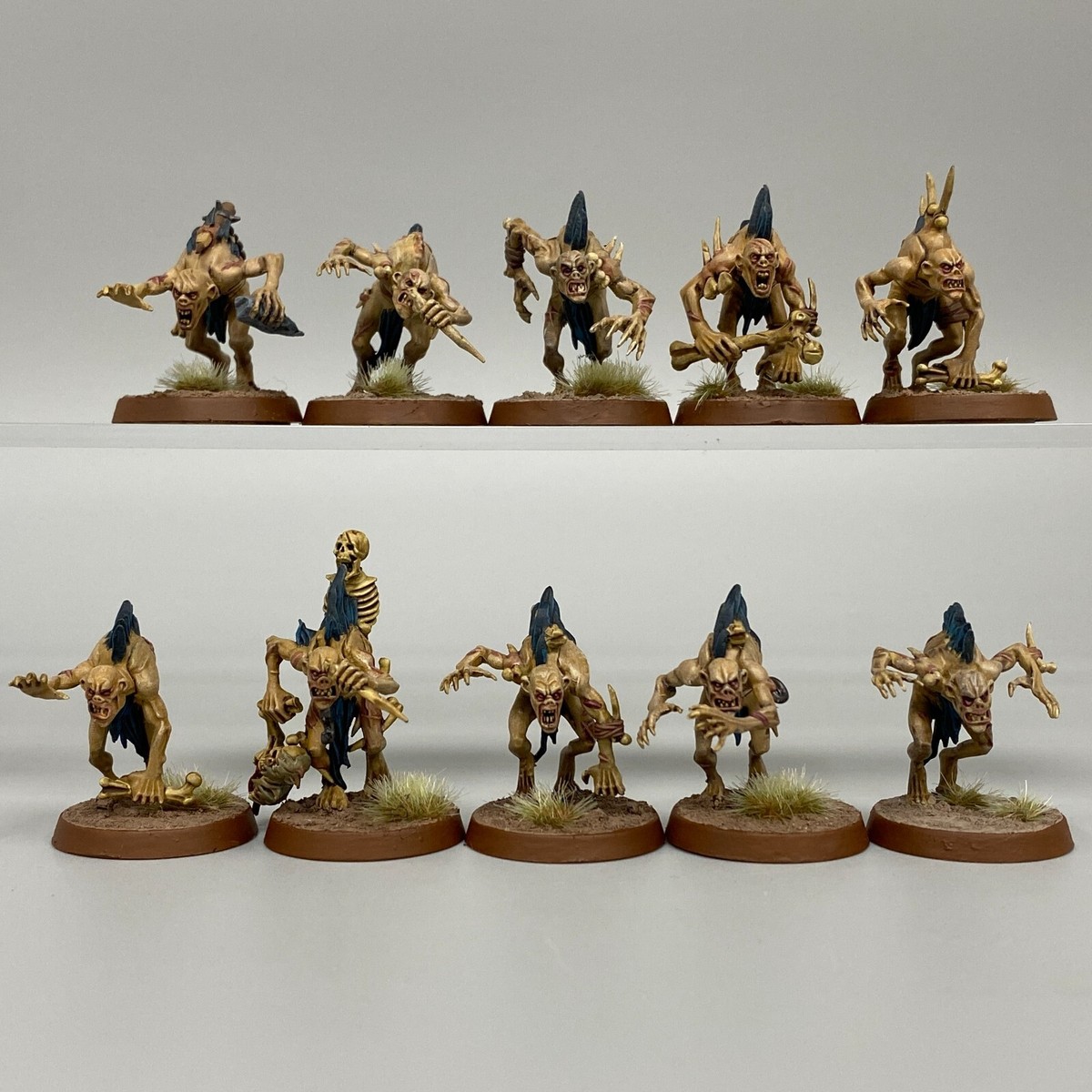 テラガイスト Flesh-eater Courts Warhammer AoS 10 CRYPT GHOULS FLESH EATER COURTS WARHAMMER AGE OF SIGMAR AOS