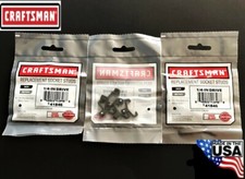 15 CRAFTSMAN 1/4" BLACK REPLACEMENT SOCKET STUDS RACK RAIL CLIPS 941846 USA MADE