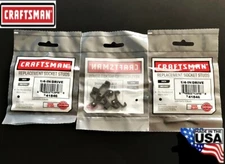 15 CRAFTSMAN 1/4" BLACK REPLACEMENT SOCKET STUDS RACK RAIL CLIPS 941846 USA MADE